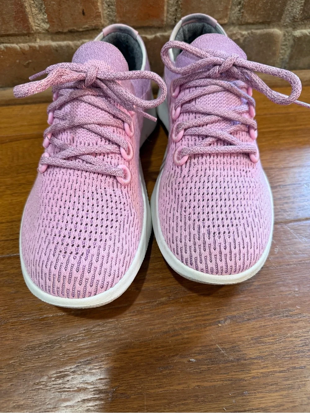 Allbirds tree dasher 2 Pink Knit Sneakers / women’s 10.5